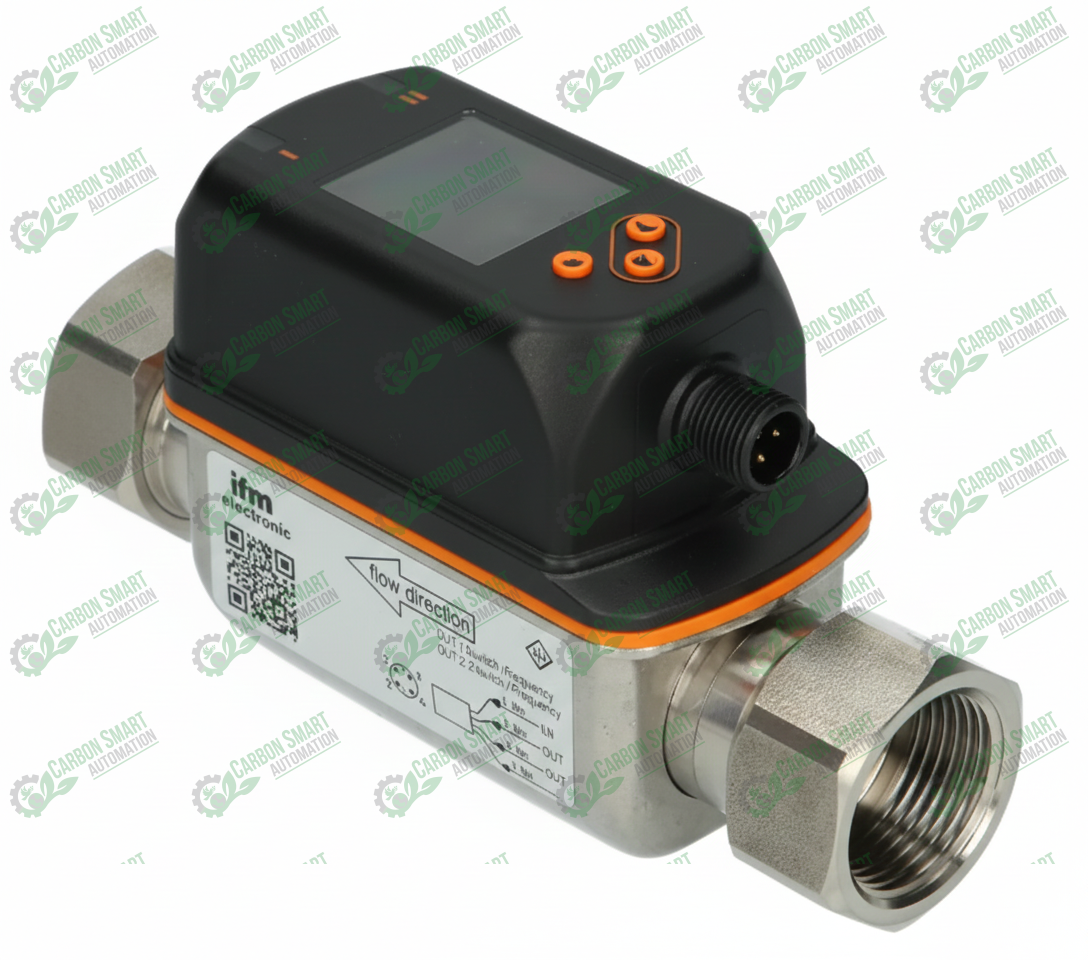 IFM Electronic Vortex Flow Meter SV7200AF Soft Ver.V0.18 Eeprom Ver.V0.18
