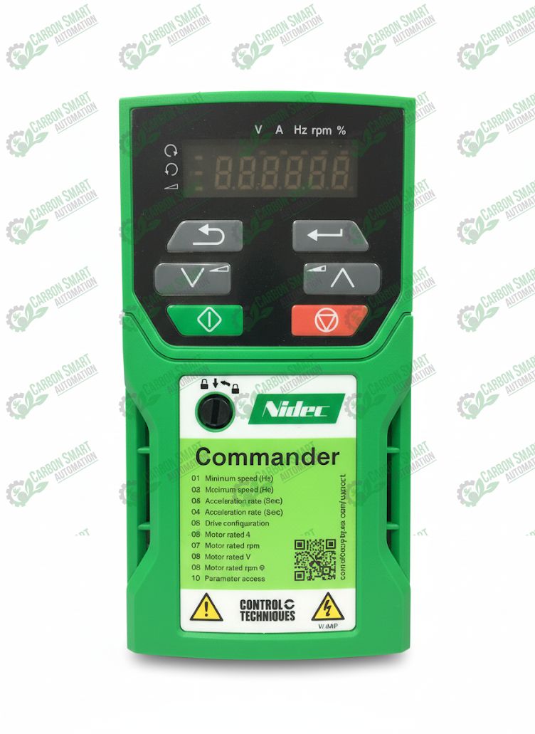 C200-012 00042 A Commander S AC Frequency Drive 0.75Kw FW 01.06.05.02 Nidec