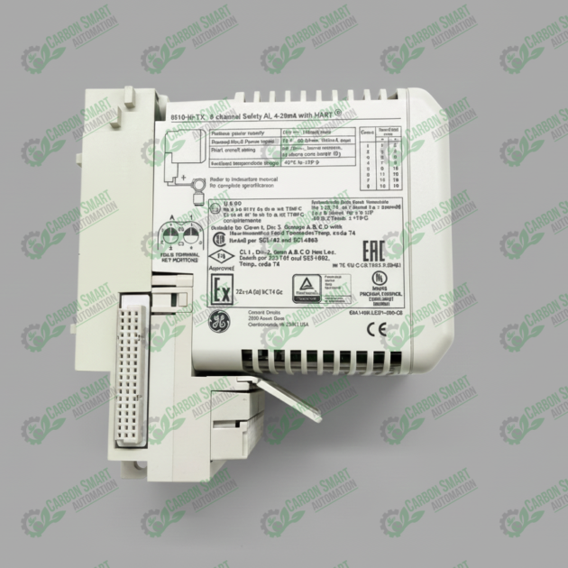 GE General Electric Analog Input Module With HART Safety AI 8810-HI-TX 8-ch