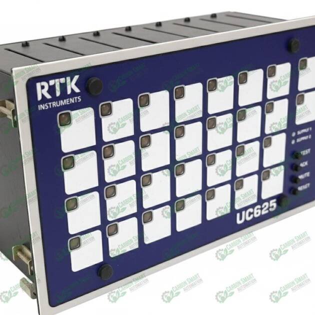 Eaton RTK Instruments UC625 Compact Alarm Annunciator 110VAC DC