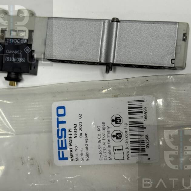 Festo VMPA1-M1H-J-PI Soleniod Valve Assy 533343 15VDC 1W 8103085 Germany