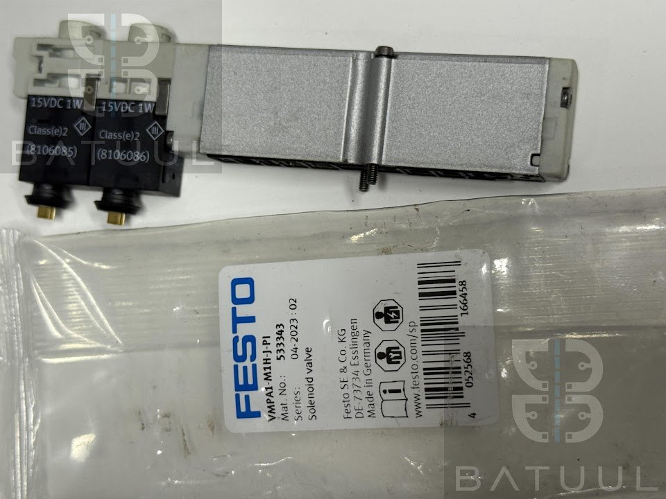 Festo VMPA1-M1H-J-PI Soleniod Valve Assy 533343 15VDC 1W 8103085 Germany