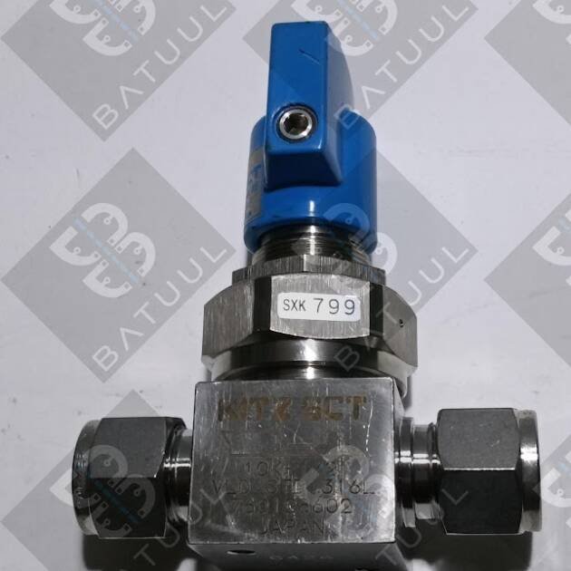 KITZ SCT VLD STD 316L VLD Manual Diaphragm Valve 10K-1/2 Japan