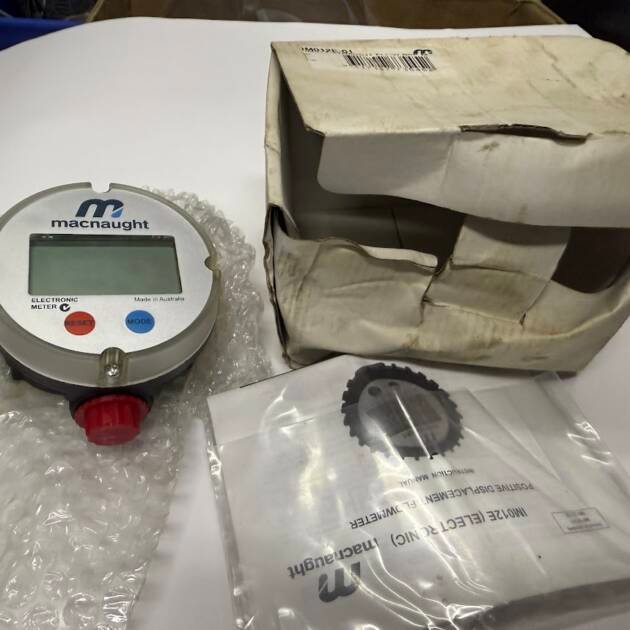 Macnaught Digital Flow Meter TEL 2.3 model Liquid Dispenser with Dual Totals