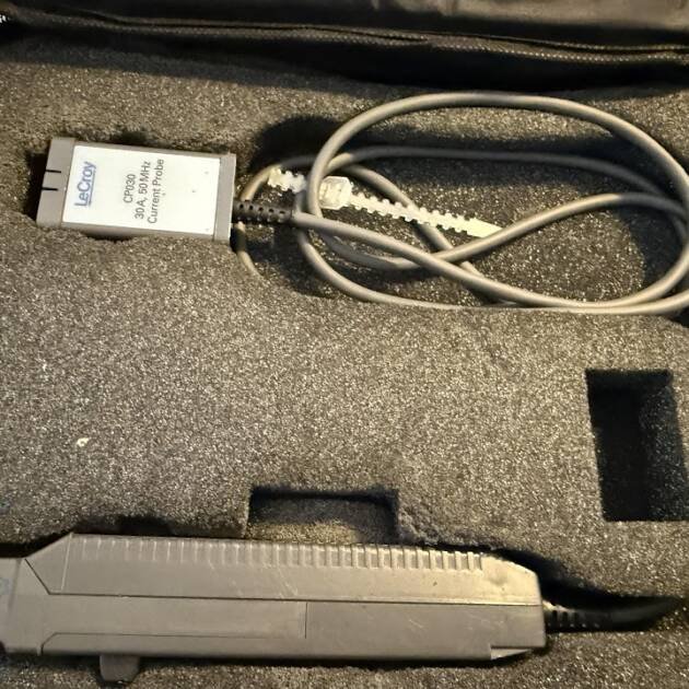 Teledyne LeCroy CP030 30A 50 MHz Current Probe High Sensitivity 2012-0296