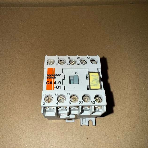 Sprecher+Schun CA 4-9-01 Contactor Motor Control Starter Relay Genuine