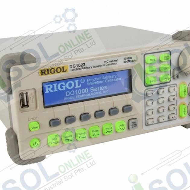 Rigol DG1022 Dual-Channel Arbitrary Waveform 25MHz Generator Genuine