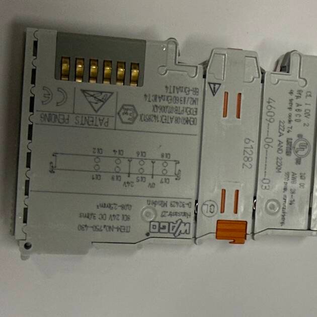 WAGO -I/O-SYSTEM 750-430 Digital Output Module 8-Channel 8DI 24 VDC