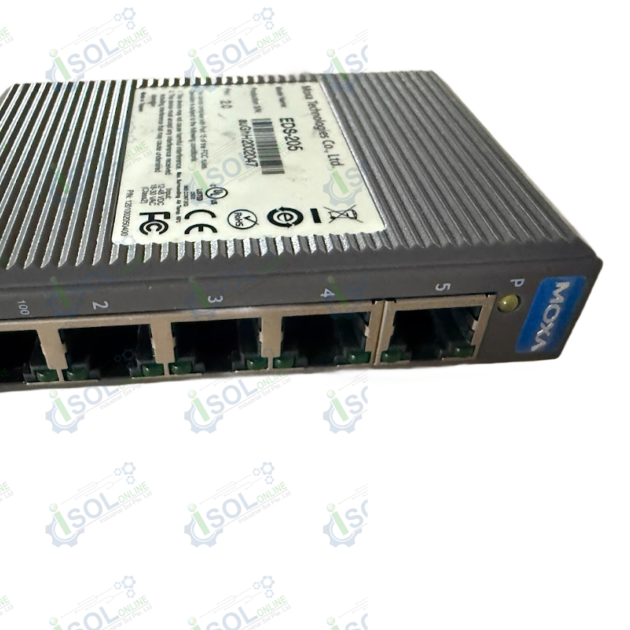 Moxa EDS-205 Unmanaged Industrial Ethernet Switch 5 Port IP30 Genuine
