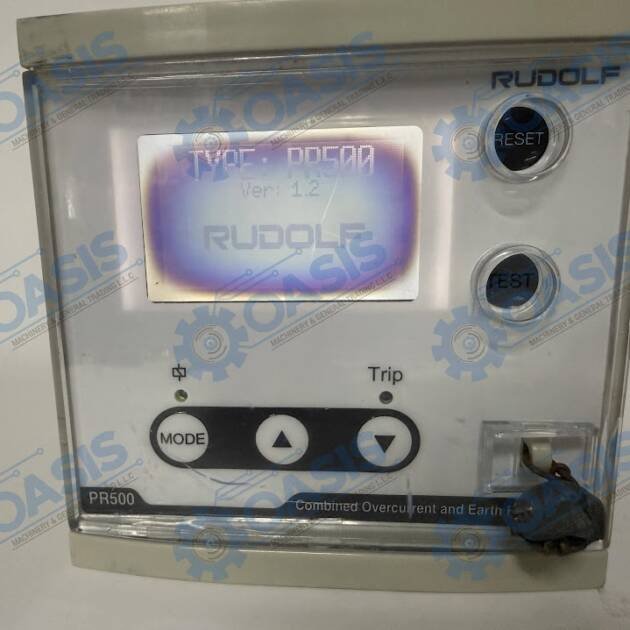 Rudolf PR500 digital Earth Fault & Over-Current Protection Relay Version 1.2