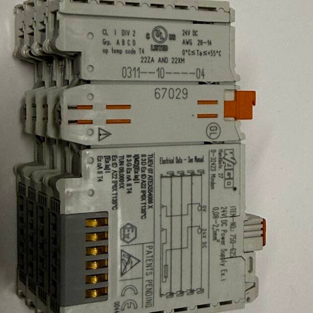 Wago 750-625 PLC Power Supply Module 24V Wago 750 Series Germany