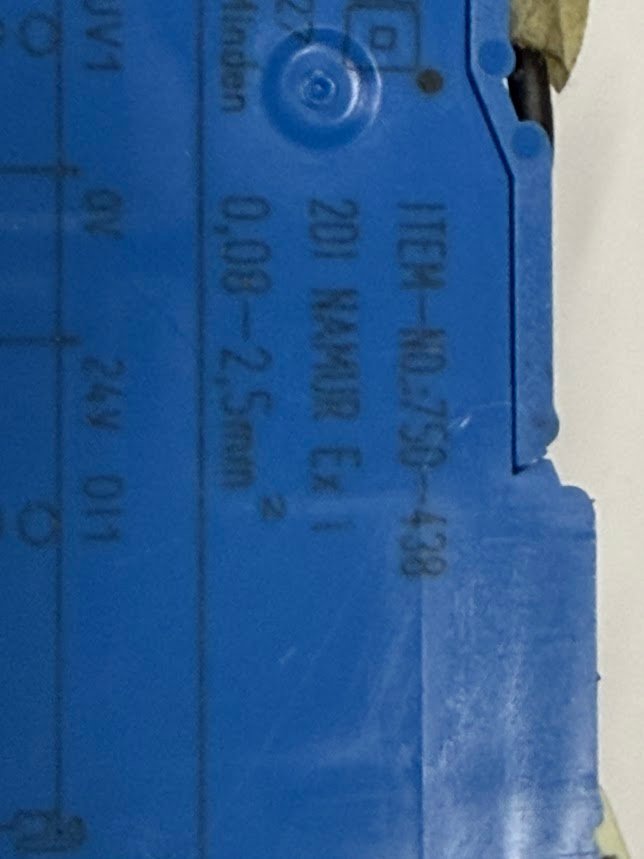 Wago 2-Channel Digital Input Module 750-438 WAGO I/O System 750 Germany - Image 3