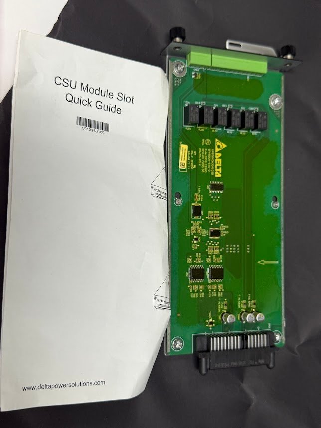 Delta UPS Module UPS504DH33A1035 DPH500K-SYS-D 2933122900 With Guide Book