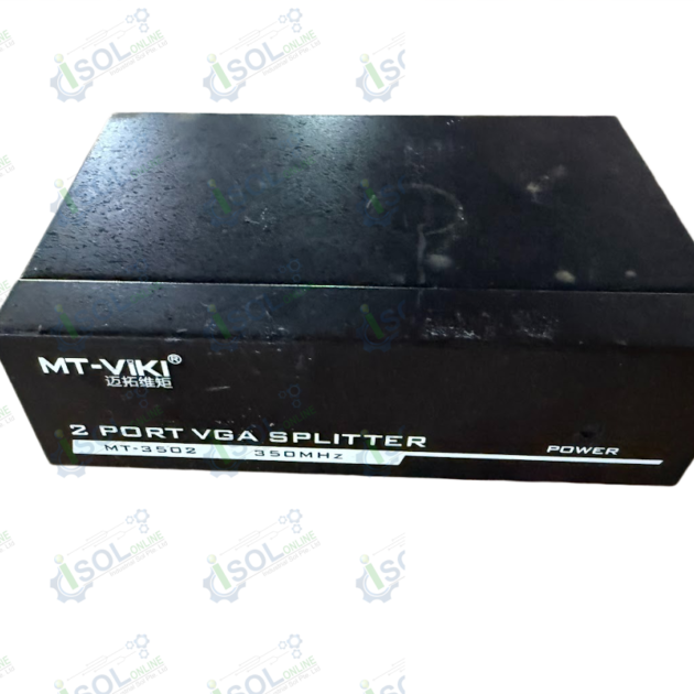 MT-VIKI MT-3502 2-Port VGA Video Splitter and Amplifier 350MHz Genuine