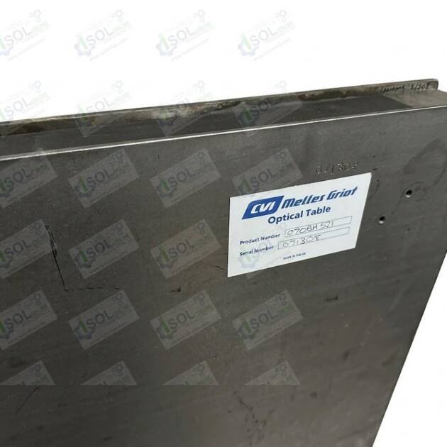 CVI Melles Griot Optical Table 070BH521 Aluminium Breadboard + Rigid F