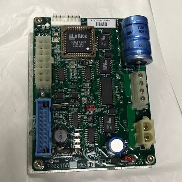 Nordson Asymtek 7200155 Rev. D Servo Motor Controller Board For 325 Ultra TT
