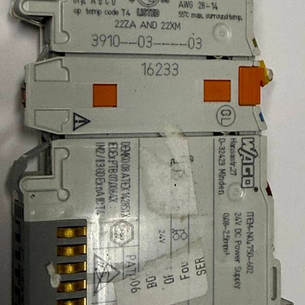 WAGO 24VDC Power Supply Module 750-602 750 Series WAGO's I/O system
