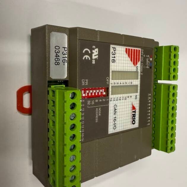 Trio Motion Digital Input/Output Expansion Module P316 CAN 16-I/O  24VDC 250mA