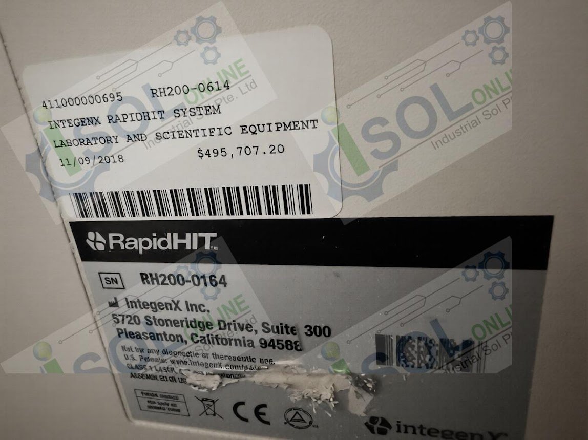 integenX Rapid HIT IntegenX DNA Identification Device DNA Analyses Genuine - Image 2