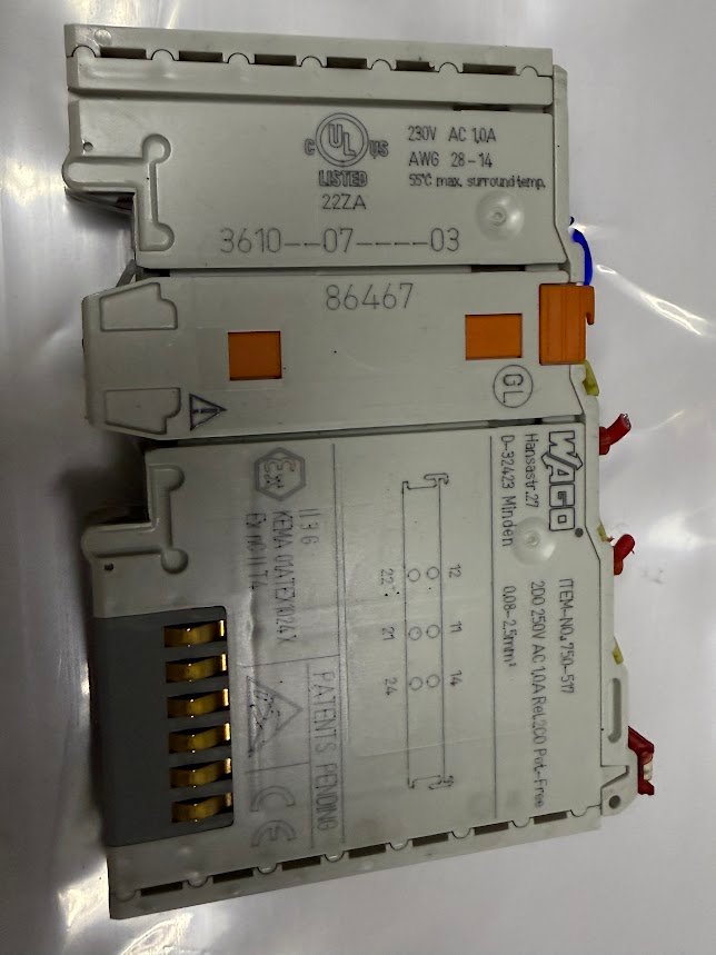 Wago 2-Channel Digital Output Module 750-517 I/O System 750 Germany