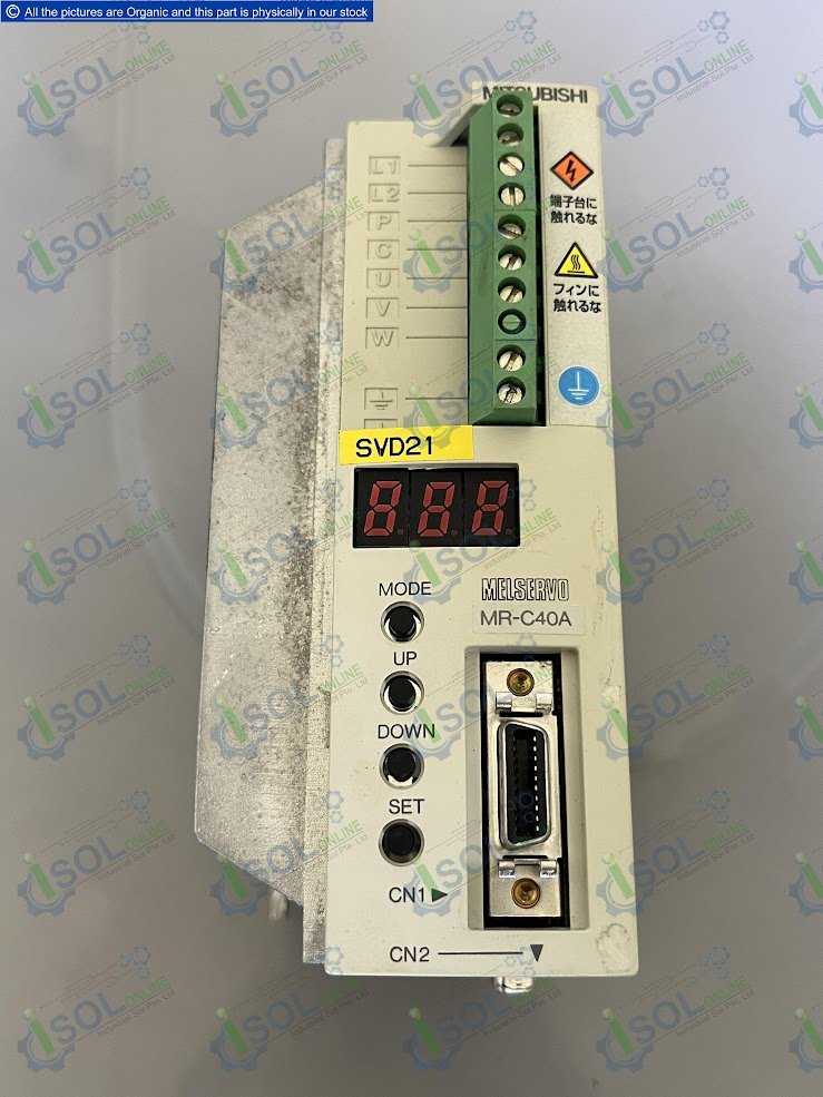 Mitsubishi MR-C40A Melservo AC Servo Driver Amplifier Industrial