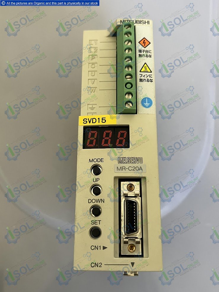 Mitsubishi Melservo MR-C20A AC Servo Driver Amplifier Industrial