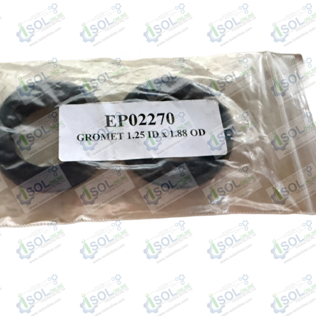 Grommet EP02270 Rubber Seal 1.25" ID x 1.88" OD - Heavy Duty Pack of 2