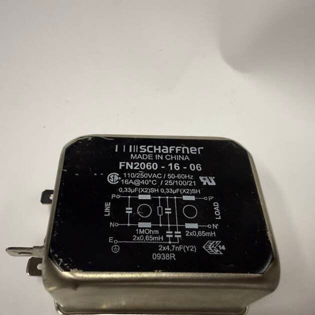 Schaffner  Line Filter FN2060-16-06 EMI PowerMULTI-STAGE FN2060 Series
