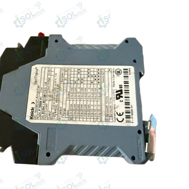 Knick VariTrans P 15000 H1 Universal DC Isolation Amplifier Signal Conditioner
