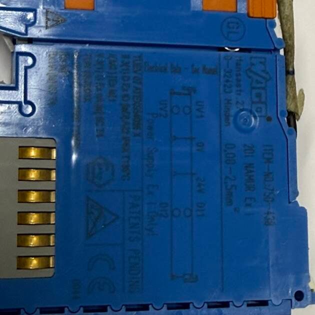 Wago 2-Channel Digital Input Module 750-438  WAGO I/O System 750 Germany