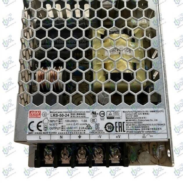 Meanwell LRS-50-24 AC-DC Single Output Enclosed Power Supply 24VDC 2.2A