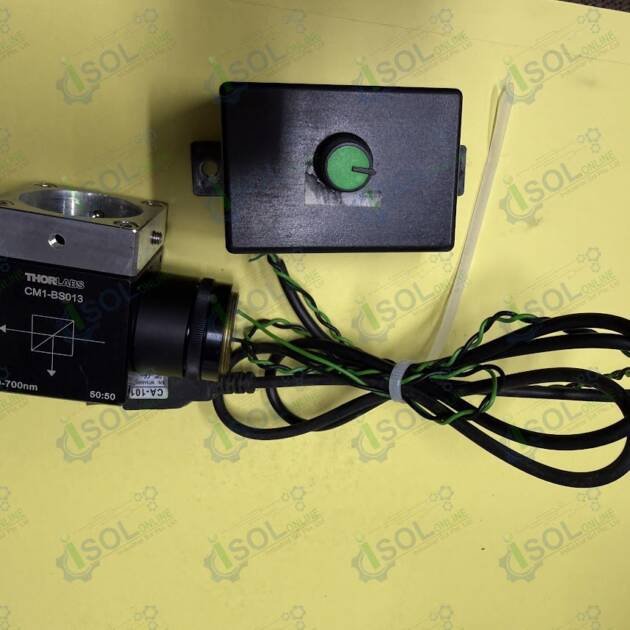 Thorlabs CM1-BS013 Cage Cube-Mounted Beamsplitter Assy With Controller CA-101