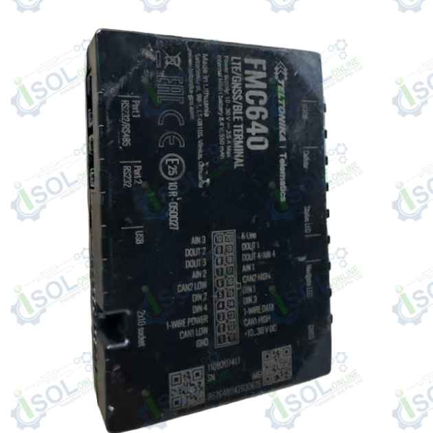 Teltonika FMC640 Professional 4G LTE/GNSS Fleet Tracker Genuine