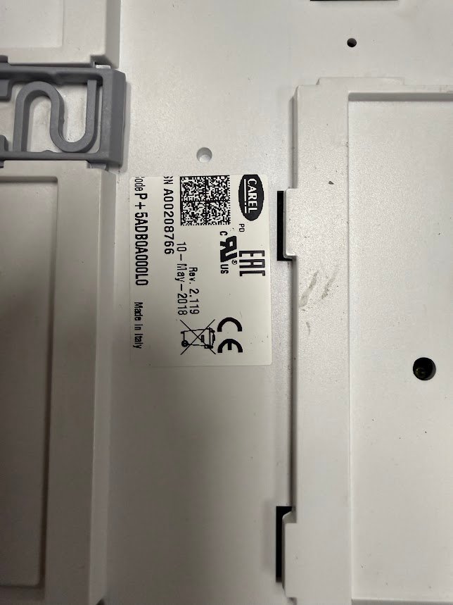 Carel Airedale P+5ADBOA0OOLO AC Unit Controller HVAC Controller Rev: 2.119 - Image 4