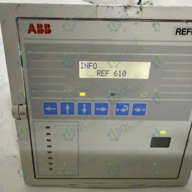 ABB REF610 1MR8050692 Rev. C REF610C55HCNR CPU 1MRS118512 C feeder proteciton