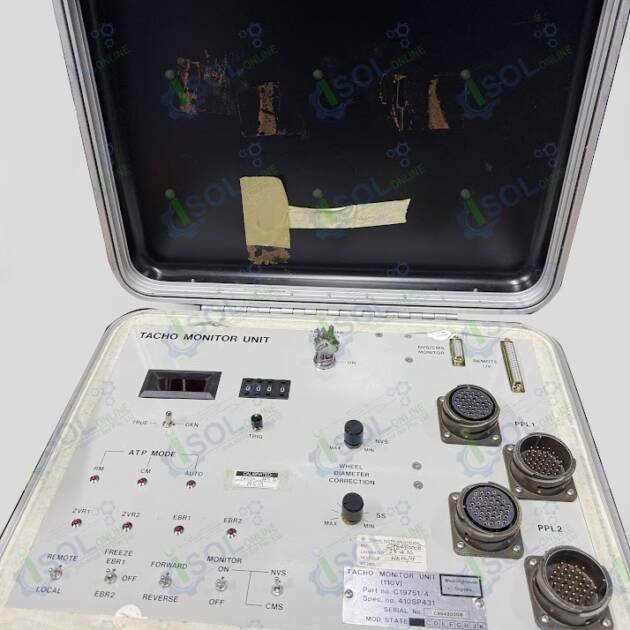 Westinghouse Signals Tacho Monitor Unit C19751/4 Spec. 410SP431 including probe