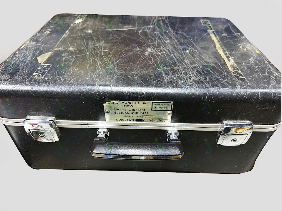 Westinghouse Signals Tacho Monitor Unit C19751/4 Spec. 410SP431 including probe - Image 4